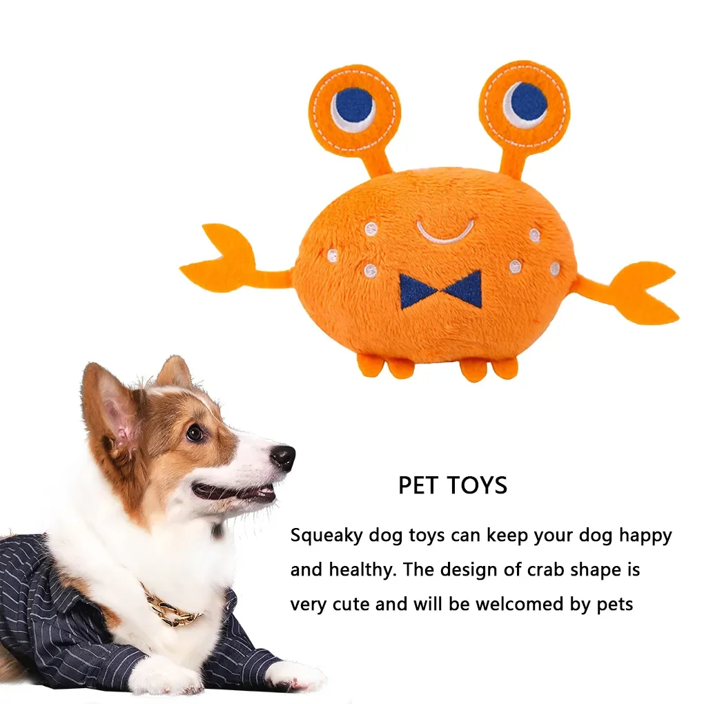 

Cat Plush Toy Chewing Stuffed Toy Pet Teeth Care Squeaky Noise Doll for Puppy