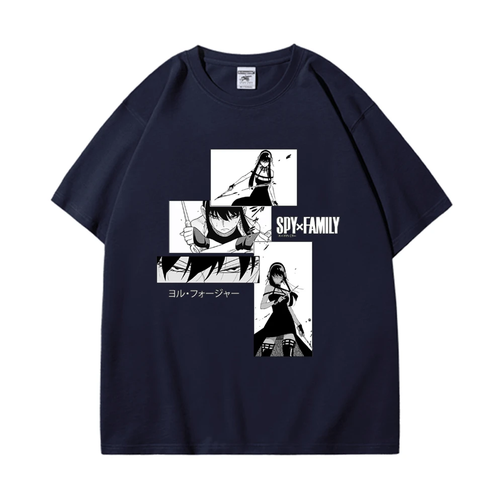 

Men's Women's T Shirt Spy X Family Anya Smug T-shirt Fashion Anime Tshirts Boys Girls Japanese Streetwear Short Sleeve