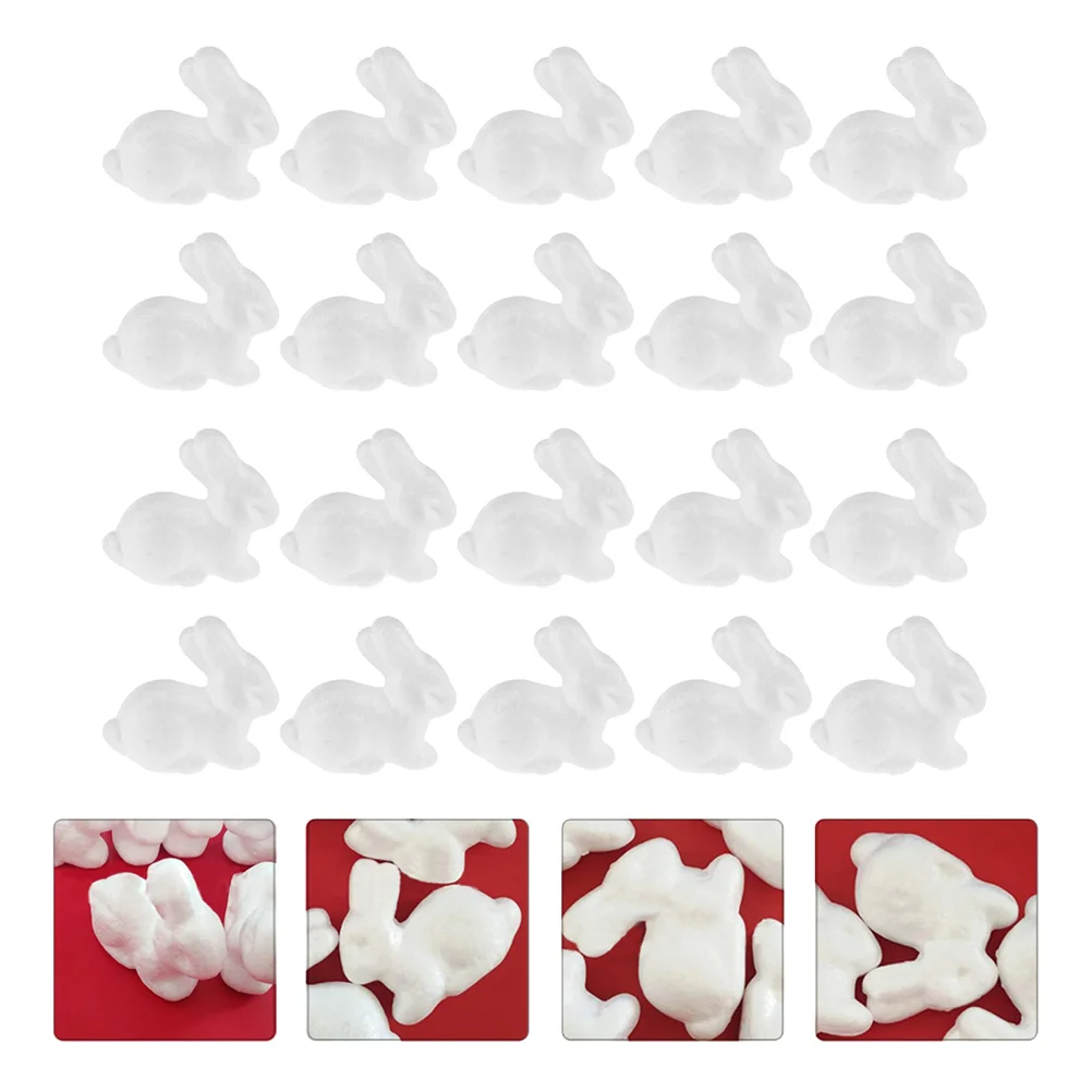

Foam Rabbit Styrofoam Easter Bunny Diy Craft Supplies Rabbits Crafts Mould Polystyrene Accessories Gift Children Toys Floral