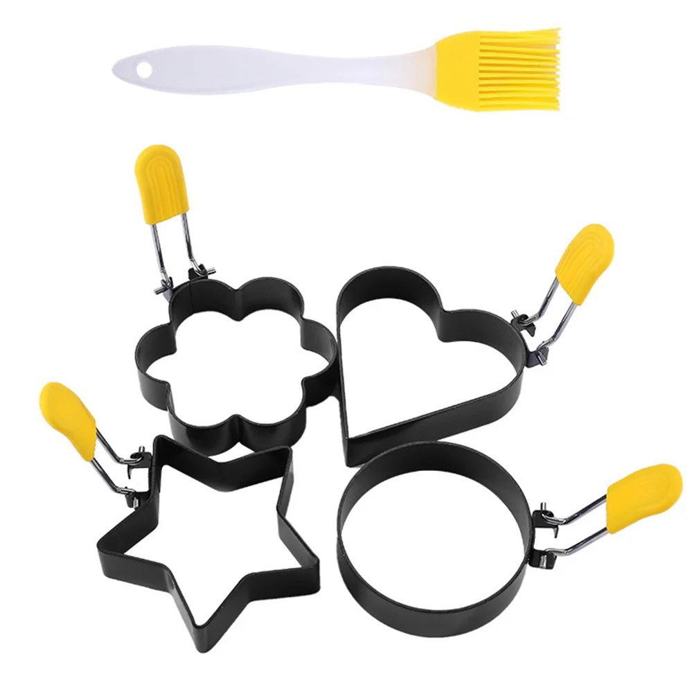 

Egg Ring Round Mold Molds Rings Pancake Circle Fried Shaper Cooker Cooking Nonfrying Stick Steel Mcmuffin Breakfast Making