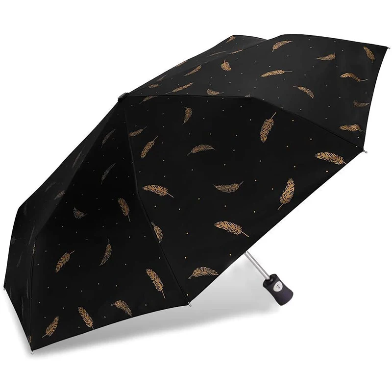 

UV Sun Umbrella Compact Folding Travel Umbrella Auto Open and Close for Windproof,Rainproof & 99% UV Protection Parasol Umbrella
