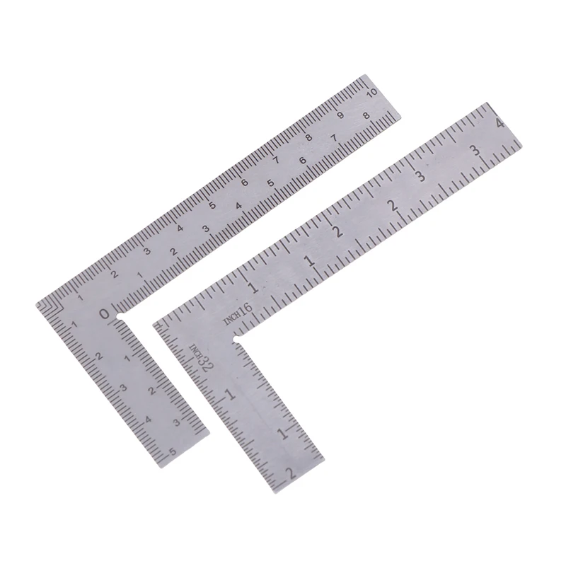 Высококачественная мини L квадратная линейка измерительный инструмент для