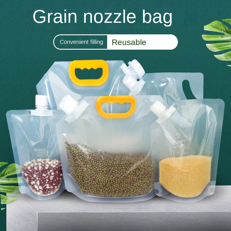 

Kitchen Accessories Sealed Bag Millet Red Bean Mung Bean Storage Case Food Dust-proof Moisture-proof Mildew-proof Organizer