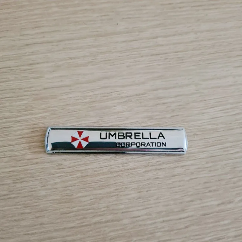 1 шт. Стайлинг автомобиля 3D зонт из алюминиевого сплава корпорация автомобильные