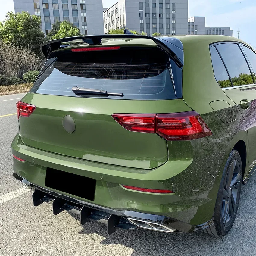 Для VW Golf MK8 GTI R GTD Clubsport Комплект кузова задний спойлер для багажника из