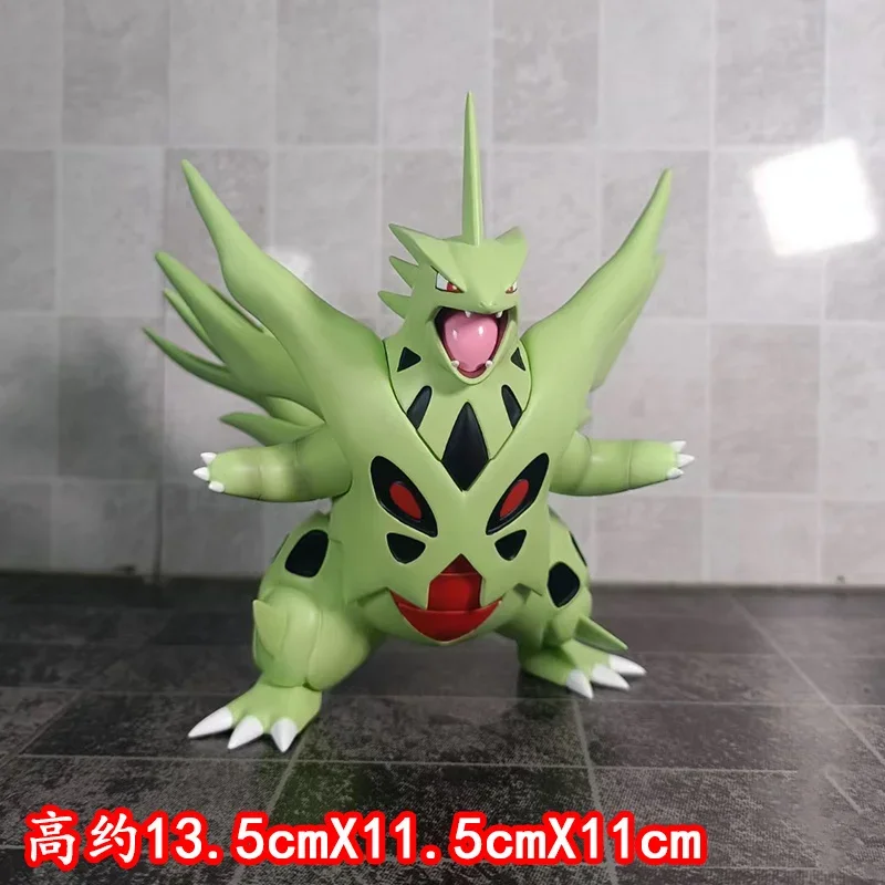Аниме Pokemon Tyranitar Фигурка Mega ПВХ Модель Статуя Фигурки на заказ Украшение стола