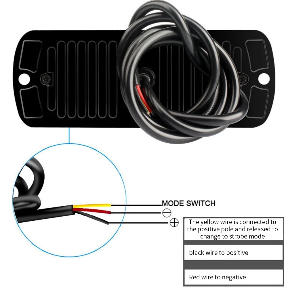 2 шт. стробоскоп Мерцающая решетка мигающая балка для грузовика автомобильная