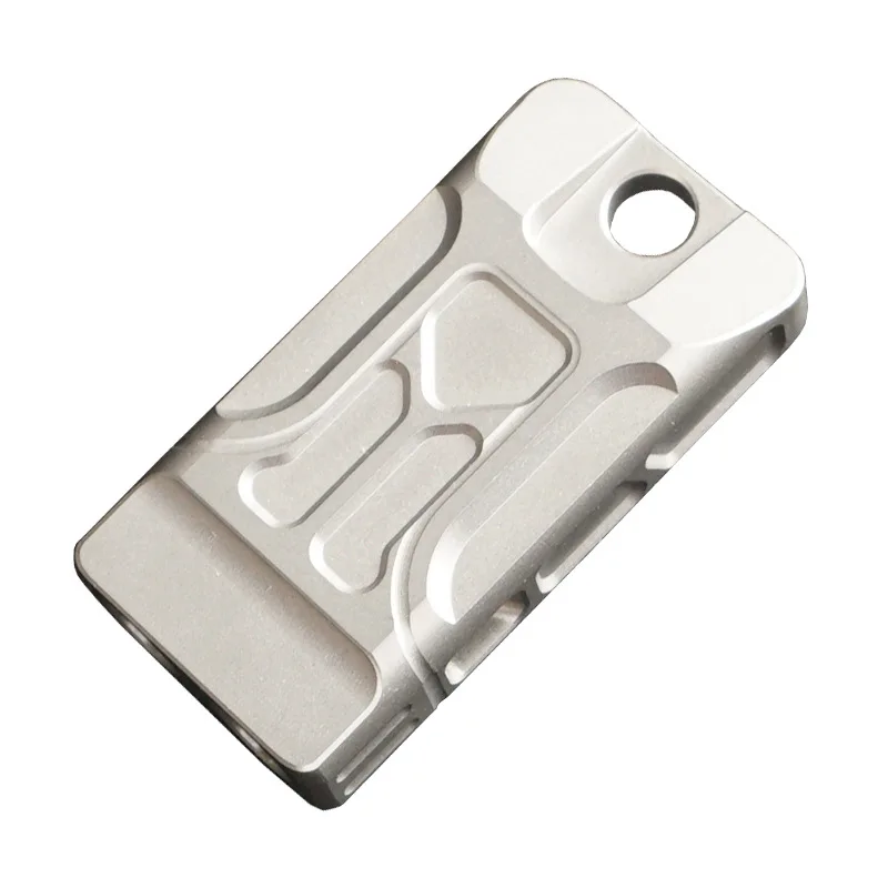 A301 TC4 двойная трубка высокочастотный титановый сплав свисток всплывающий пожар КОМПЛЕКТ ПЕРВОЙ ПОМОЩИ выживание на природе DEC гаджет