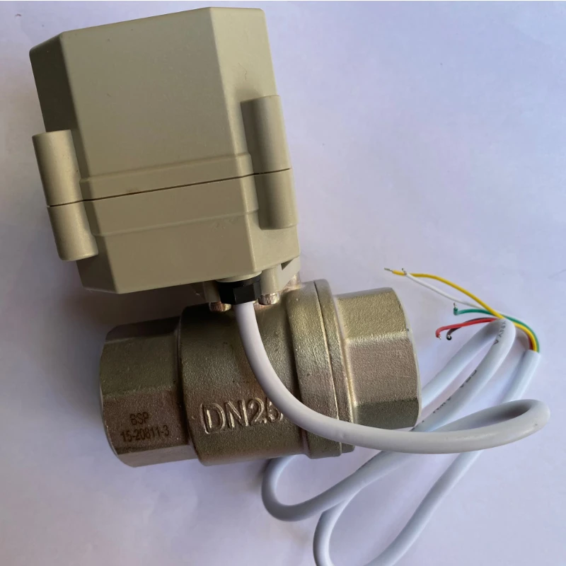 

FOR Proportional Valve 2 Way 1'' DN25 0-5V, 0-10V, 4-20mA Regulating Valve DC9-24V 5 Wires For Water Control