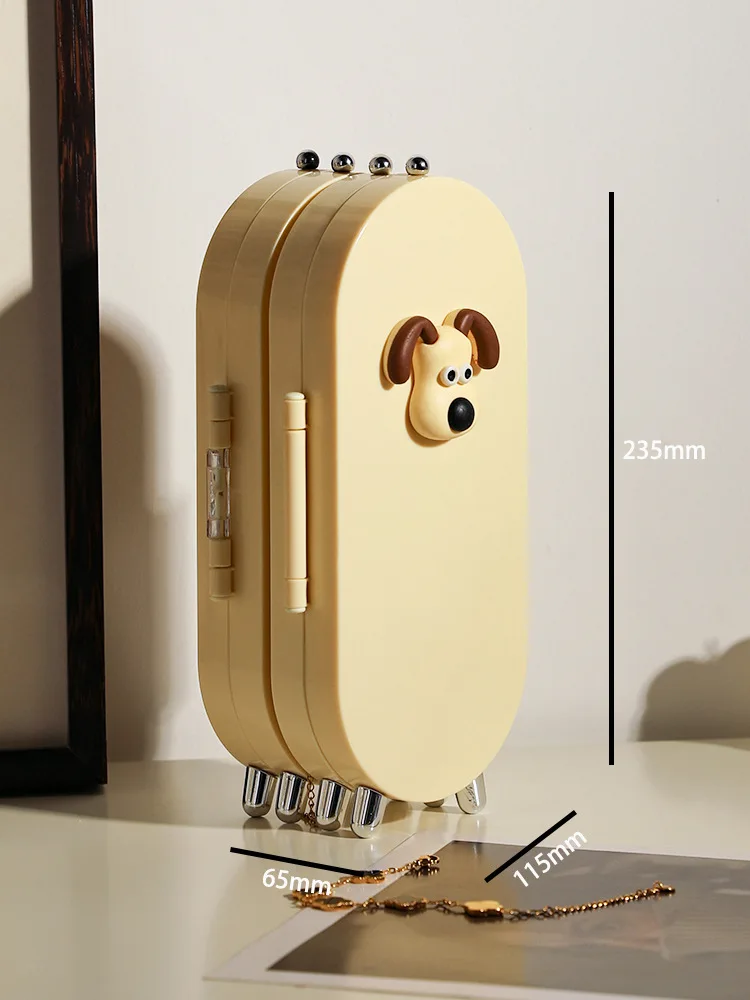 

Новинка 2023, серьги-гвоздики и искусство, милый домашний Многофункциональный складной экран В креативном стиле, полка для дисплея