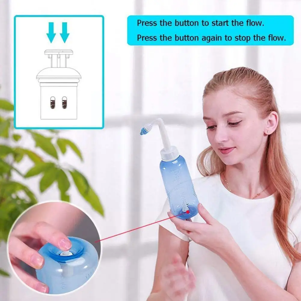 

Nose Cleaner Nasal Irrigator Nasal Wash Neti Pot Avoid Allergic Rhinitis Sinusitis Cure For Adult Child Therapy Neti Pot 30 G4T9