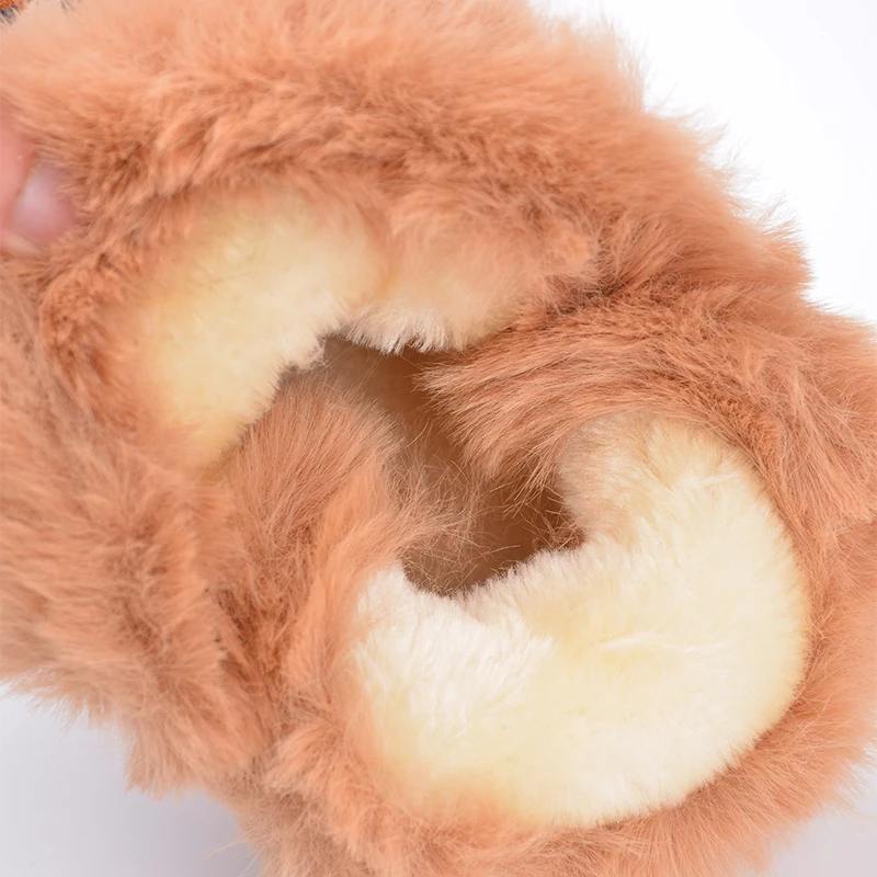 Модные Короткие Ботинки На Плюшевой Подкладке Для Девочек