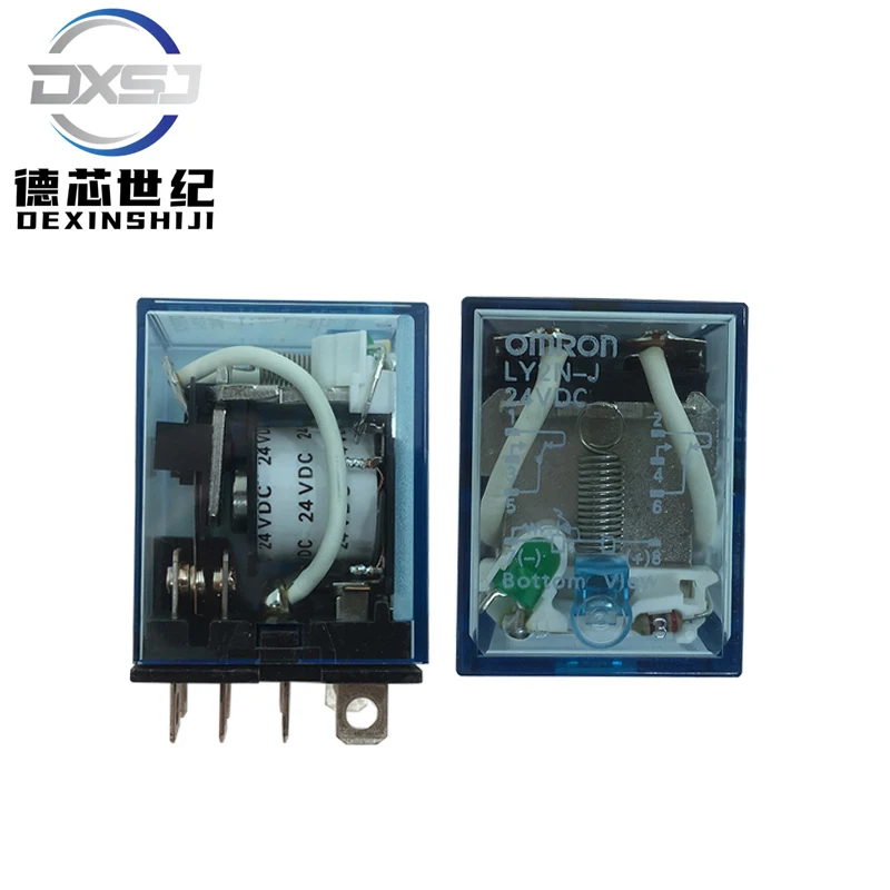 Оригинальное подлинное промежуточное реле Omron серии LY2N-J DC12V/DC24V/AC220V 8-контактное 10A