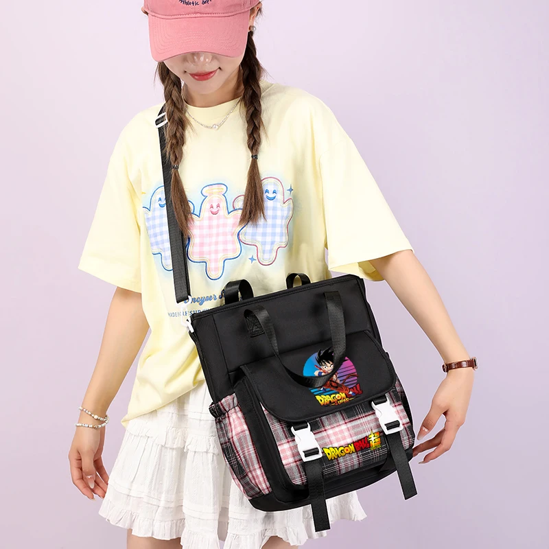 Сумка-мессенджер с аниме Драконий жемчуг для студентов-подростков Женский