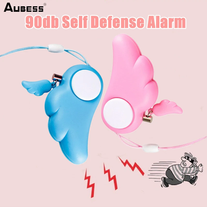 

120 дБ Сигнализация для самообороны, охранная сигнализация, персональная безопасность, громкий крик, брелок, Аварийная сигнализация для женщ...