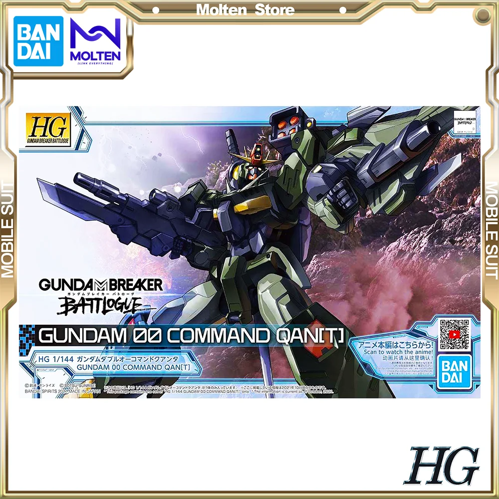 BANDAI оригинальный HG 1/144 Gundam 00 Command Qan[T] мобильный костюм Gundam Breaker Gunpla модельный комплект сборки/сборки