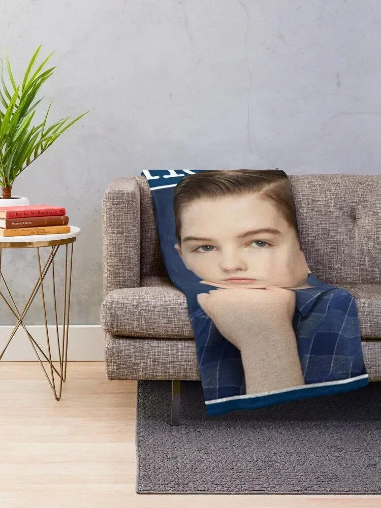 Молодой Шелдон плед одеяло очень большой большие мягкие кровати модные одеяла