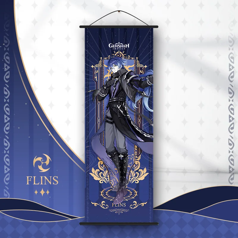 

Картина-постер Genshin Impact: Колумбина, Флинс, Сандрон, Фурина Bandai