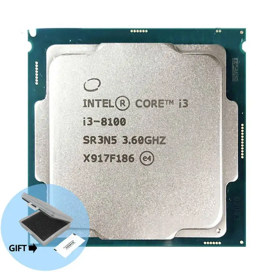 

Б/у процессор Intel Core i3-8100 i3 8100 3,6 ГГц четырехъядерный четырехпоточный Процессор 6M 85W LGA 1151