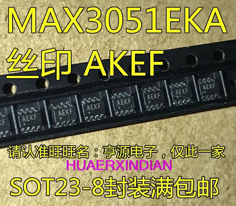 

10PCS New Original MAX3051 MAX3051EKA SOT23-8 AEKF // IC