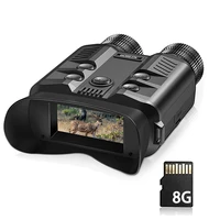 night vision binoculars 1080p 500m 5x optical full dark digital ir telescope 3 inch screen photo video recording hunting camera