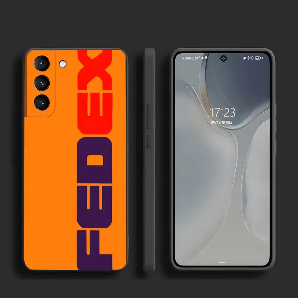 Фото Модный чехол для телефона FEDEX Express для Samsung Galaxy A55 A54 A53 A52 A50 A34 A32 A24 FE S25 S24 S23 S21 N20 FE Ultra Back Cover №3