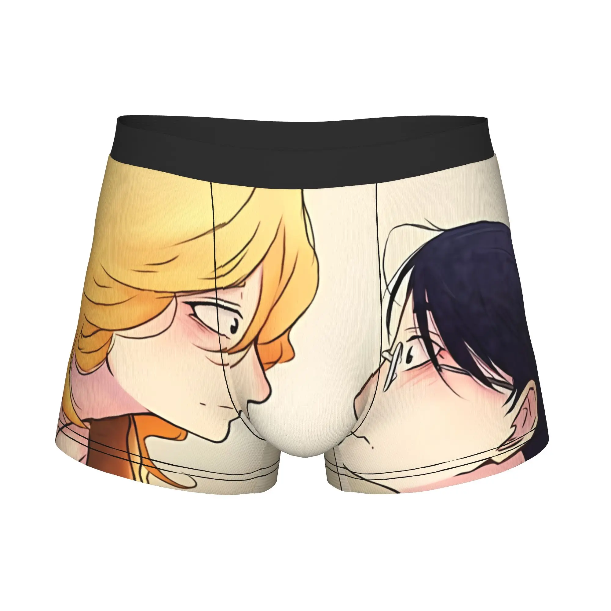 Фото Трусы-боксеры Doukyuusei Redraw с принтом для мужчин №3