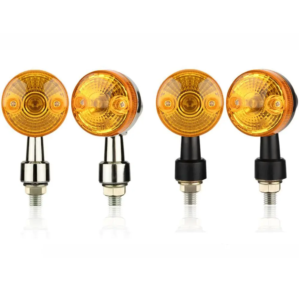 

2Pcs Motorcycle Indicator Light Motorcycle Lamp Turn Signal Blinker Light Signal Lights Motorcycle Accessories Lamp Amber Flash