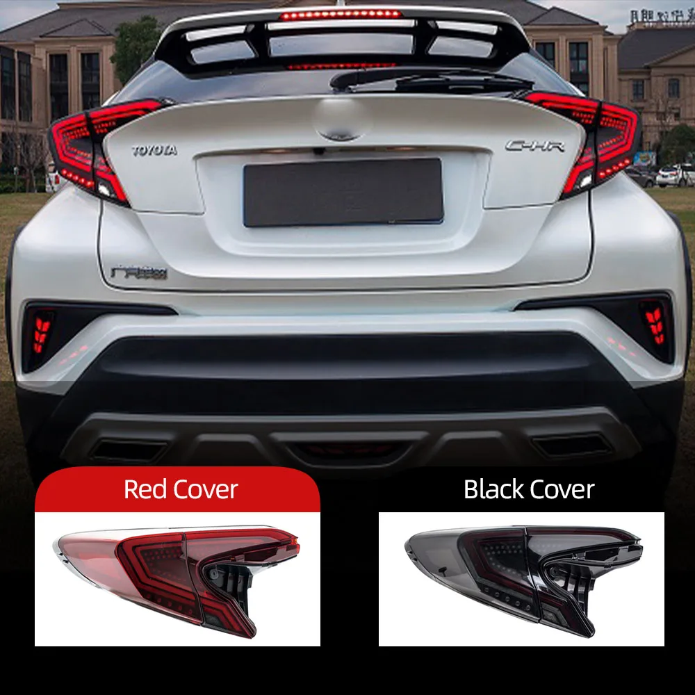 

1 Set Taillights For Toyota C-HR CHR 2016 2017 2018 2019 2020 Led Tail Lights Fog lamp Rear Lamp DRL+Brake+Park+Signal lights