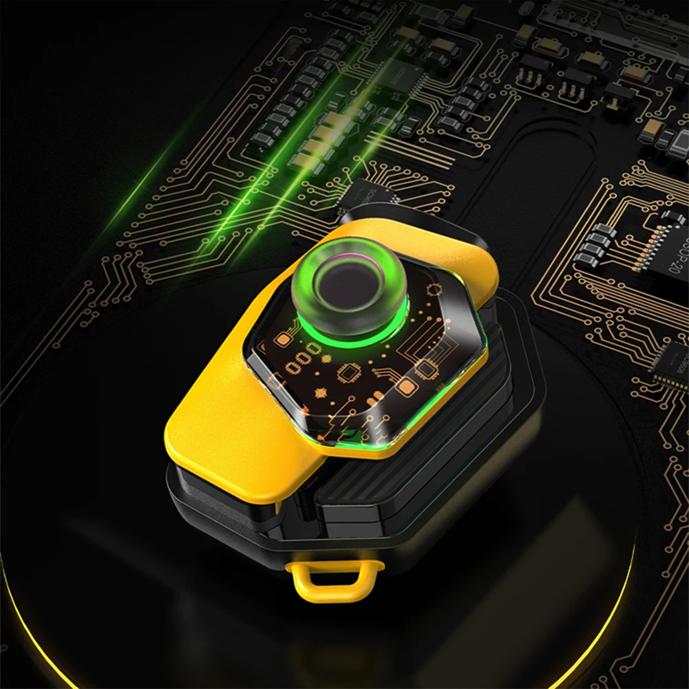 

Rgb Bluetooth-совместимый 5.0 игровой курок 3-пальцевый игровой контроллер геймпад Type-c перезаряжаемый триггер геймпада для Pubg Mobile
