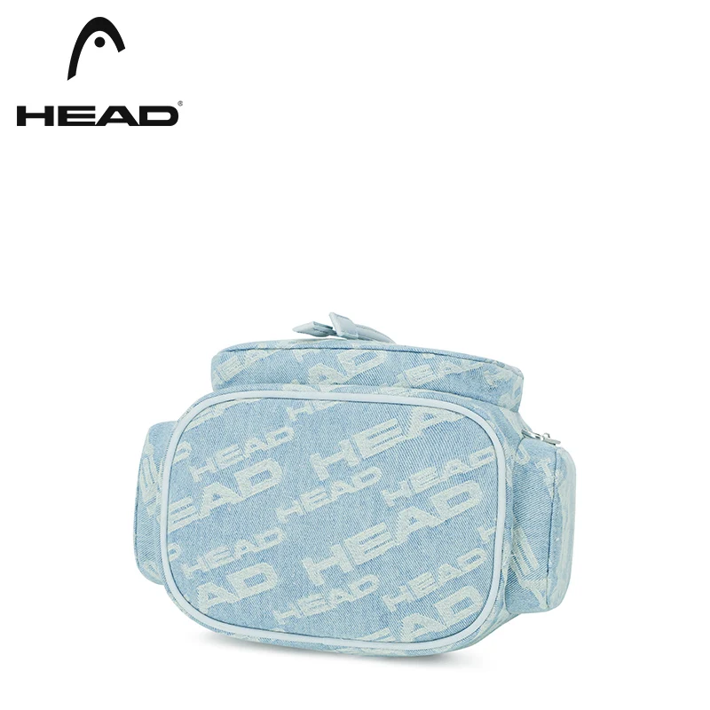 Head Backpacks Travel Sport Bags For Women Girls Small String Bags Denim School Bag