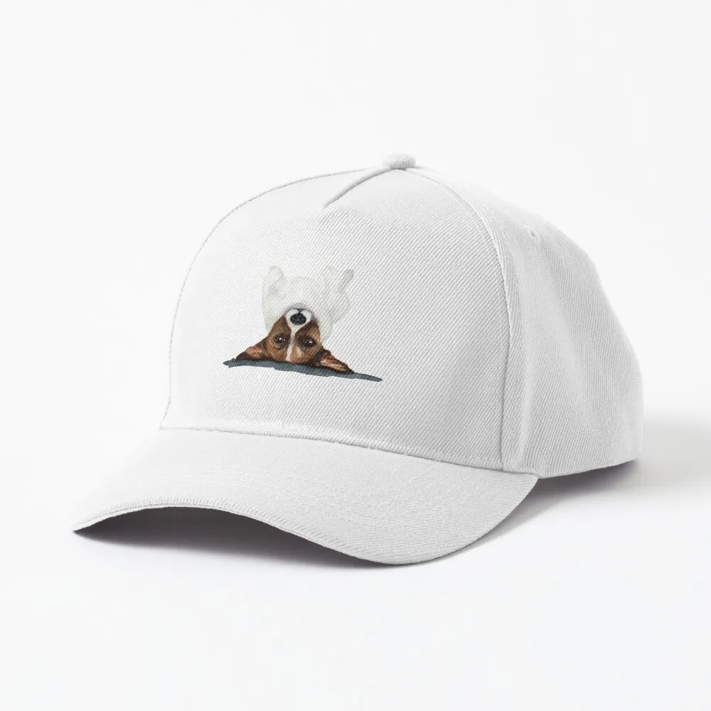 

Jack Russell terrier dog painting Cap Designed and sold byFunsize-Art