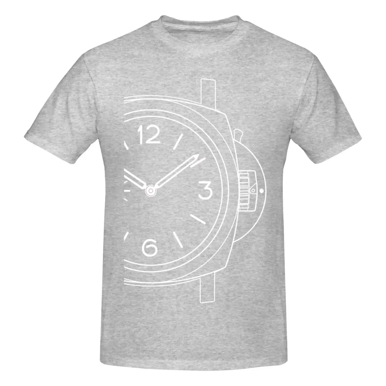 Мужская футболка унисекс с коротким рукавом и круглым вырезом