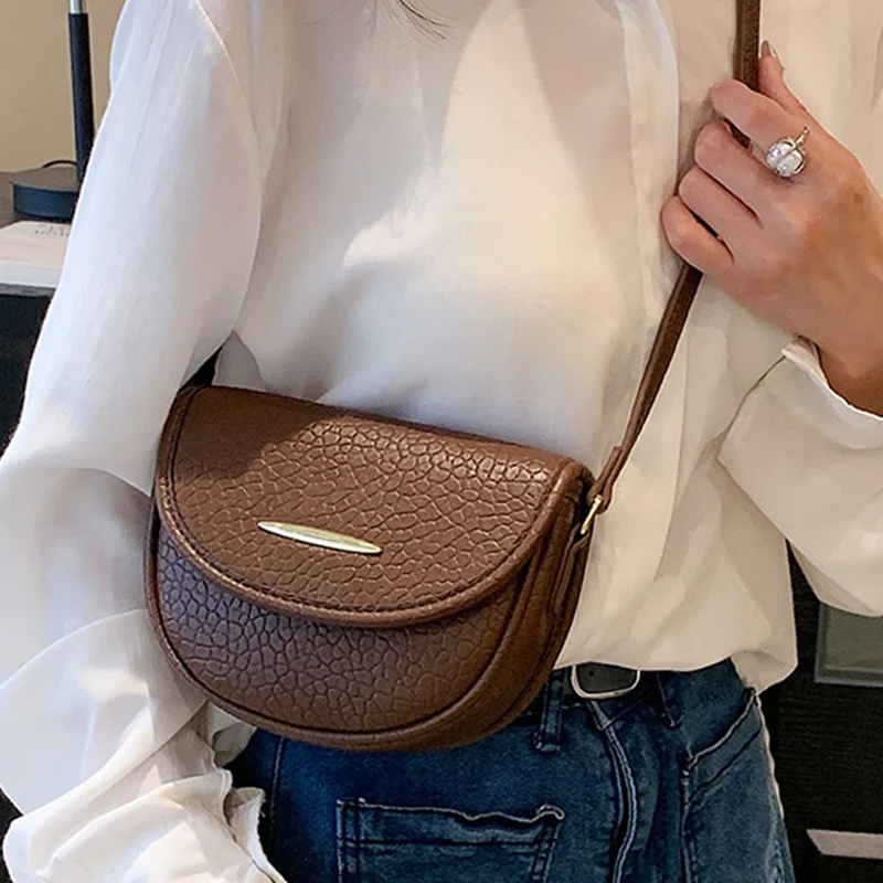 2023 Summer Brand Small PU Leather Colorful Crossbody Bag for Woman Fashion Cute Phone Shoulder Side Bags Handbag Kawaii Purses