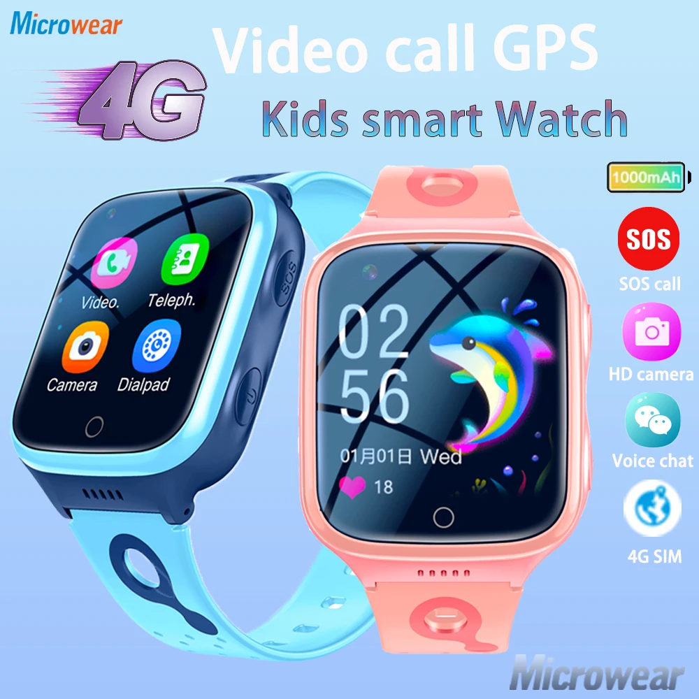 Детские Смарт-часы с камерой GPS Wi-Fi |