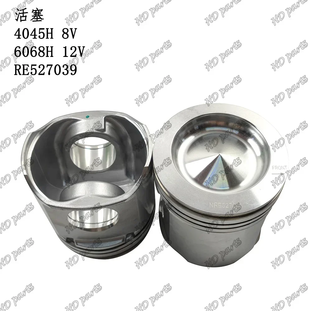Детали двигателя для John Deere поршни 4045H 8V 6068H 12V RE 527039