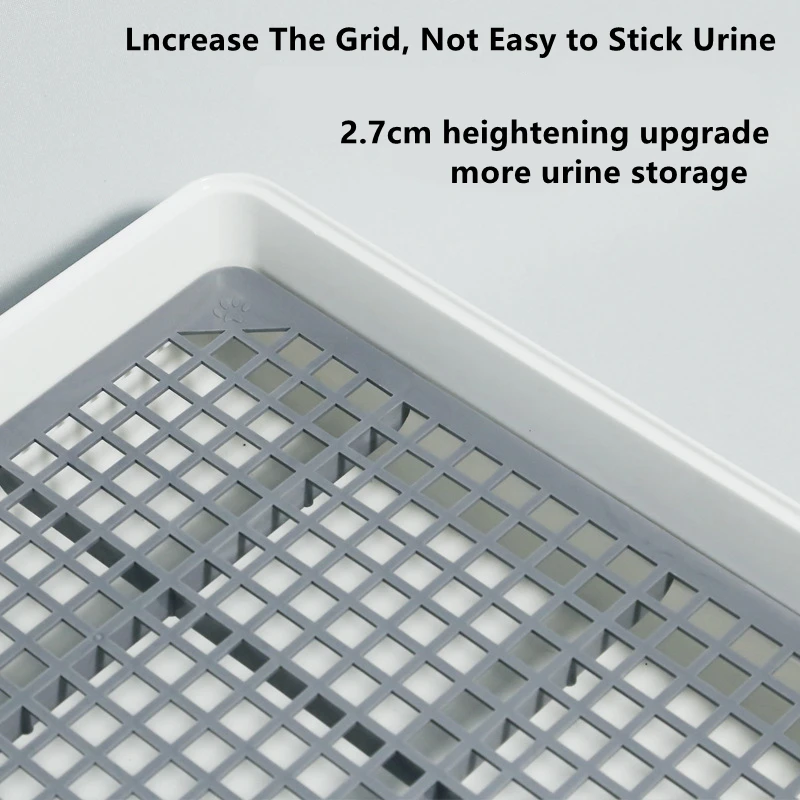 Портативный туалет для домашних животных комнатный тренировочный пластиковый