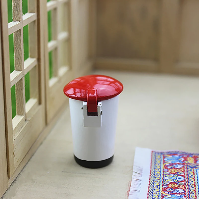 

Лидер продаж, игрушечный декор для кукольного домика, мини-мусорная корзина, мини мусорная корзина, мусорная корзина для кукольного домика, миниатюрный аксессуар