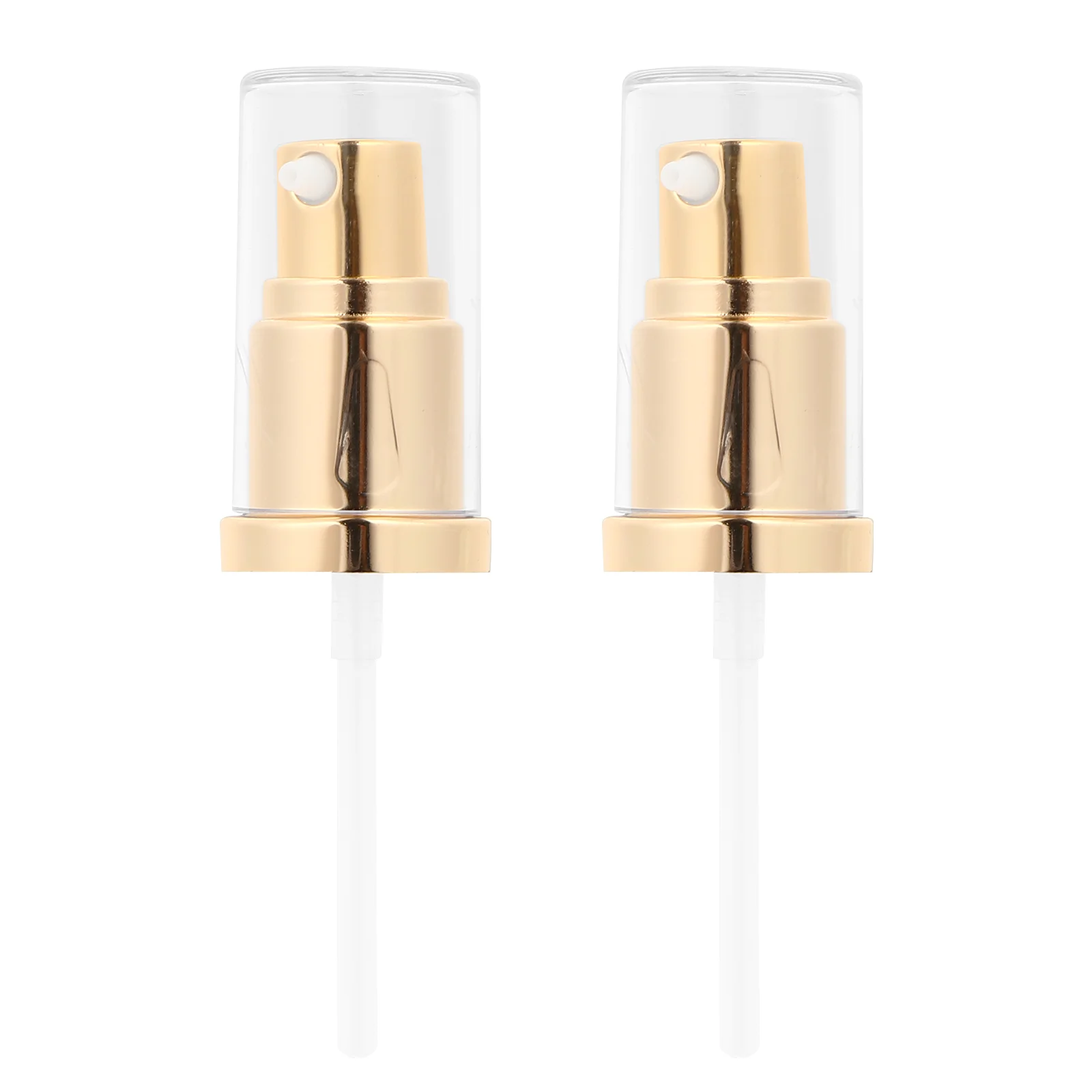 

2pcs Lotion Emulsion Foundation Bottle Pump Head Replacement Pump Head Pressure Pump Dispenser Pump