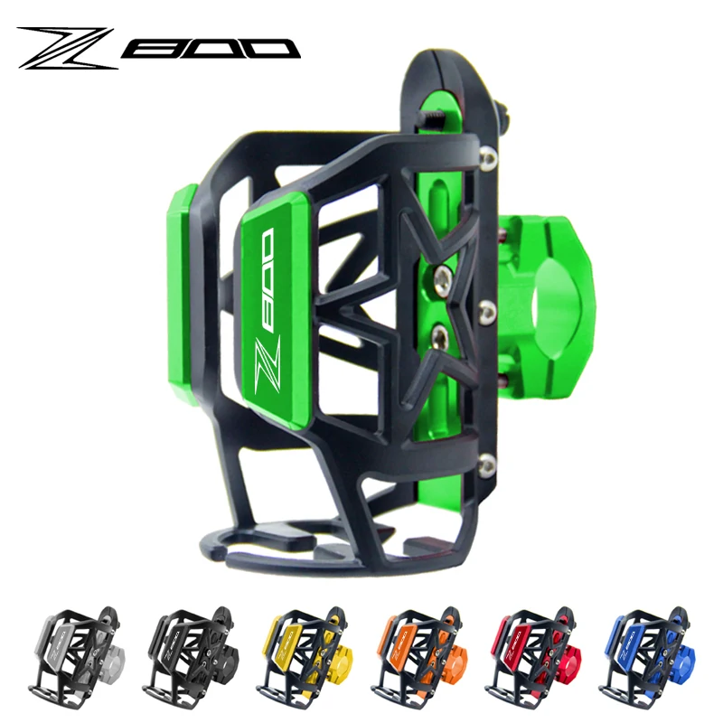 

For KAWASAKI Z800 z800E version 2013 2014 2015 2016 Motorcycle Accessories CNC Beverage Water Bottle Drink Cup Kettle Holder