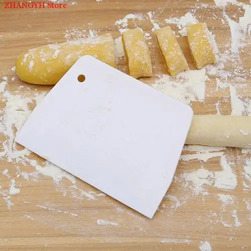 

Popular Pastry Dough Scraper Cutter Plastic Baking Cake Decorating Kitchen Tool