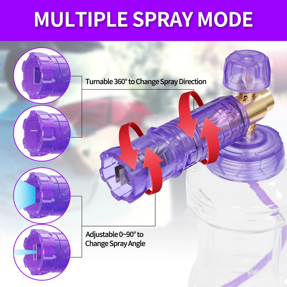 Мойка высокого давления пенная машина для мойки автомобилей алюминиевый