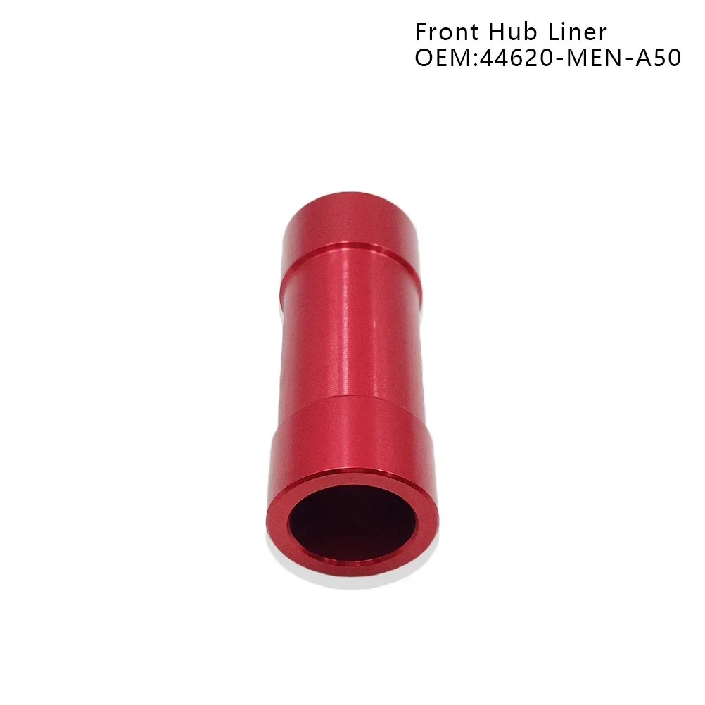 

Внедорожный мотоцикл, передняя и задняя втулка ступицы, проставка подшипника 7075, ремонтный комплект центральных сквозных осей из алюминиевого сплава для HONDA CR CRF