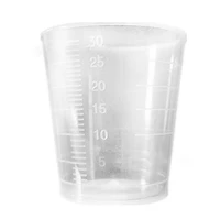 10pcs 15ml30ml measuring cup transparent clear plastic double scale medicine measuring cup medicine cups kitchen tool