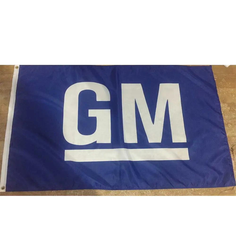 

GM car logo FLAG, 90x150cm
