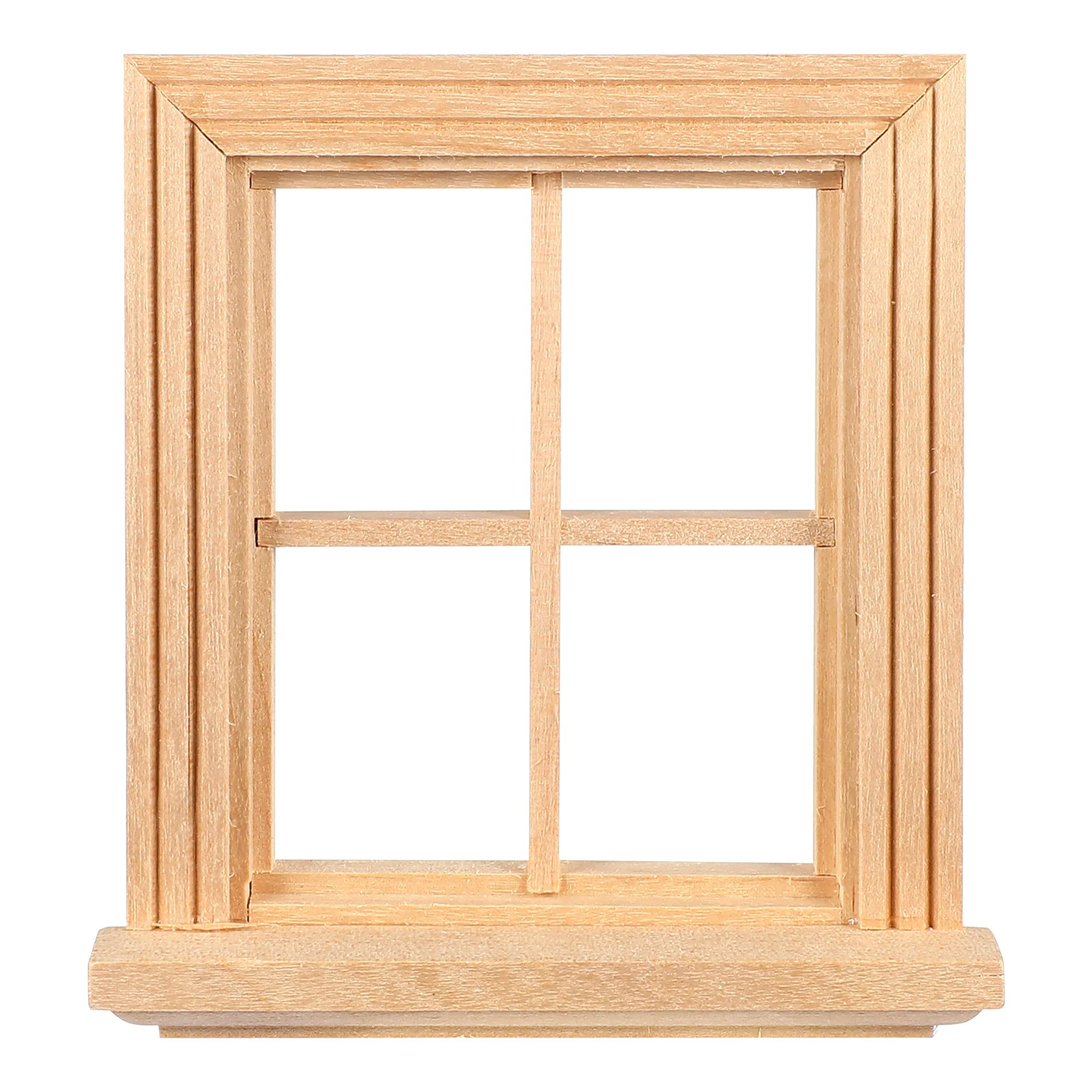 

Tiny Window Frame Model Ornament Miniature Furniture Window Decorations for House House