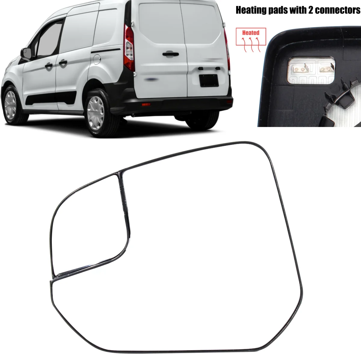 Для Ford Transit Connect 2014 2015 2016 2017 2018 2019 2020 2021 2022 автомобильные аксессуары левое боковое