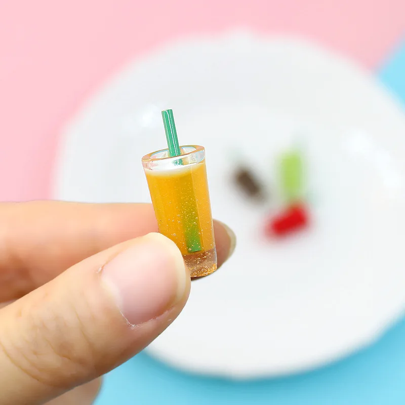 Поставка 100 шт. 3D круглая чашка для кофе-фраппучино искусственная еда