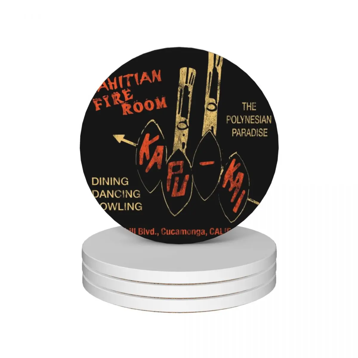 Керамические подставки Kapu Kai - Cucamonga CA (набор из 4) под заказ для кухонных