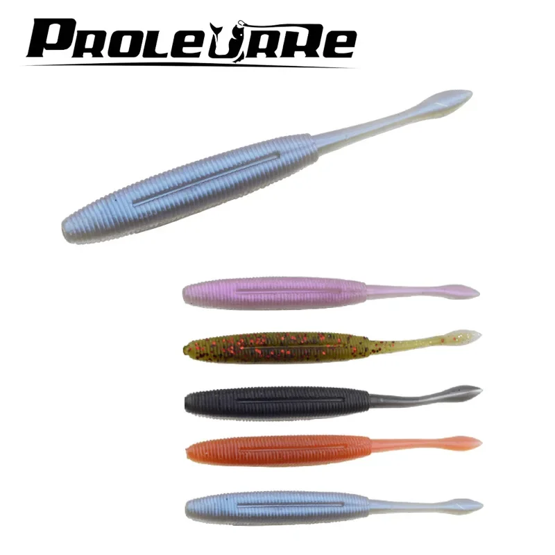 6 шт./лот искусственные приманки для рыбы 10 см 4 7 г мягкие черви рыболовные